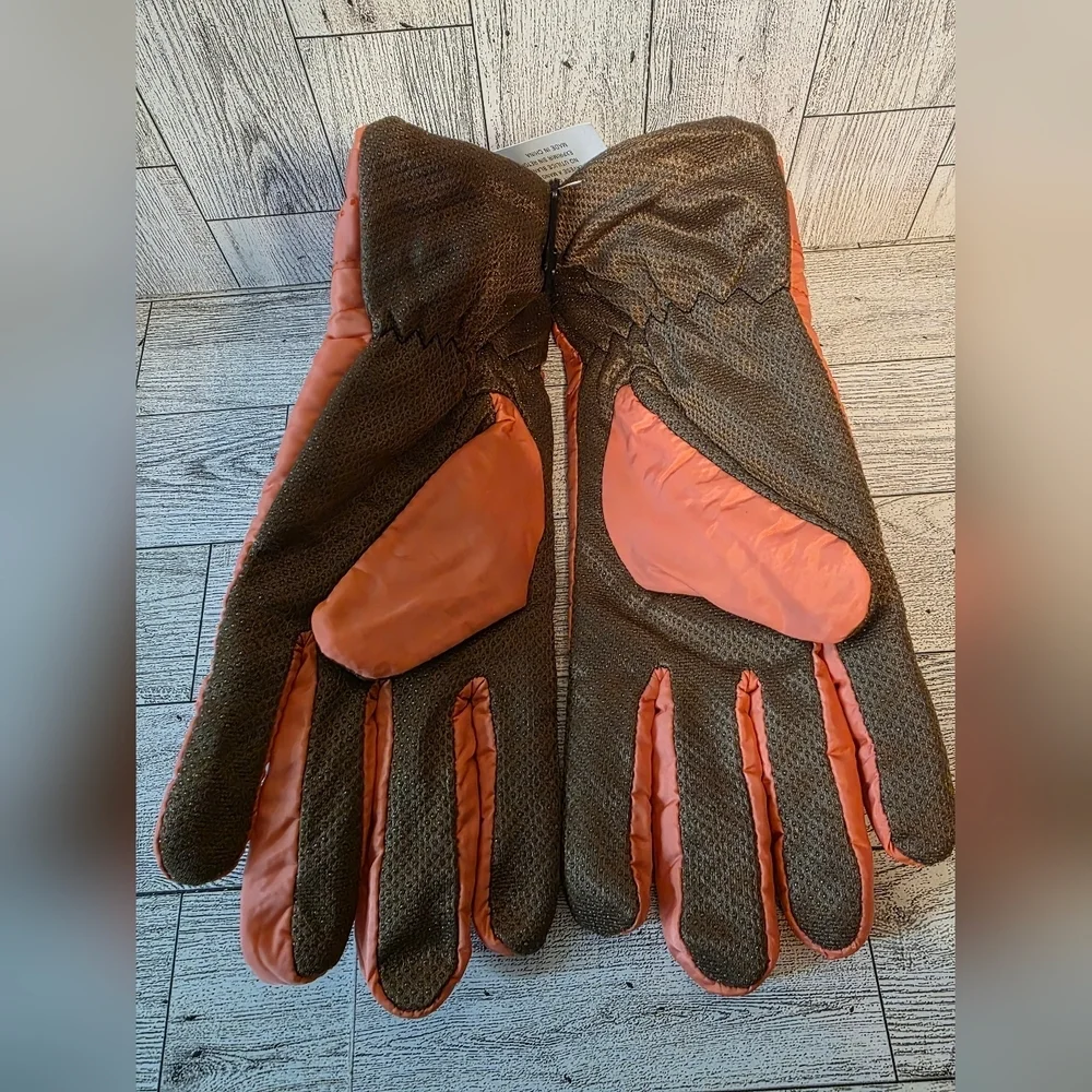 Orange Gloves